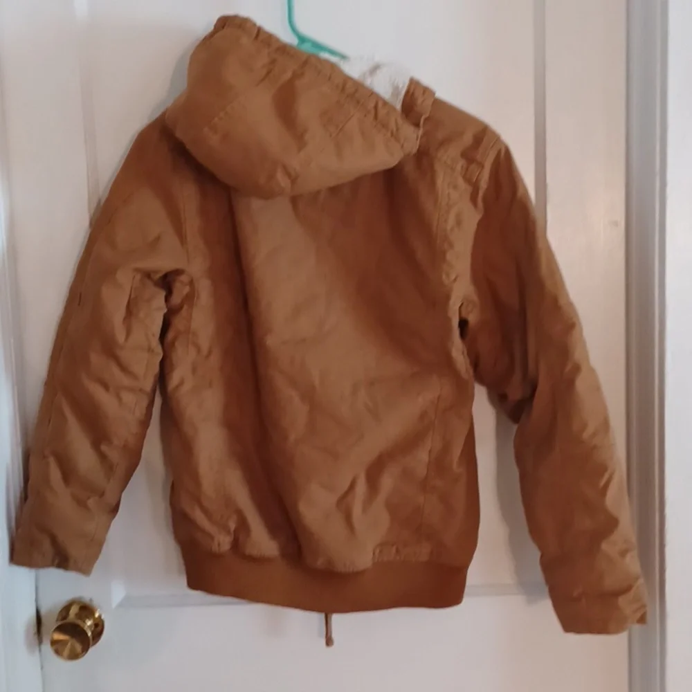 Lincoln Outfitters hooded lined jacket youth size 14/16